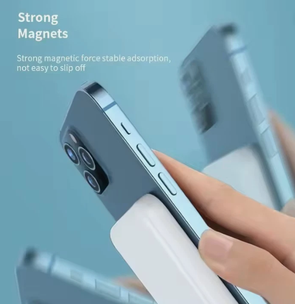 Power Bank - 5000mAh Magnetic Battery Charger for iPhone 12/13/14/15/16, Samsung Models