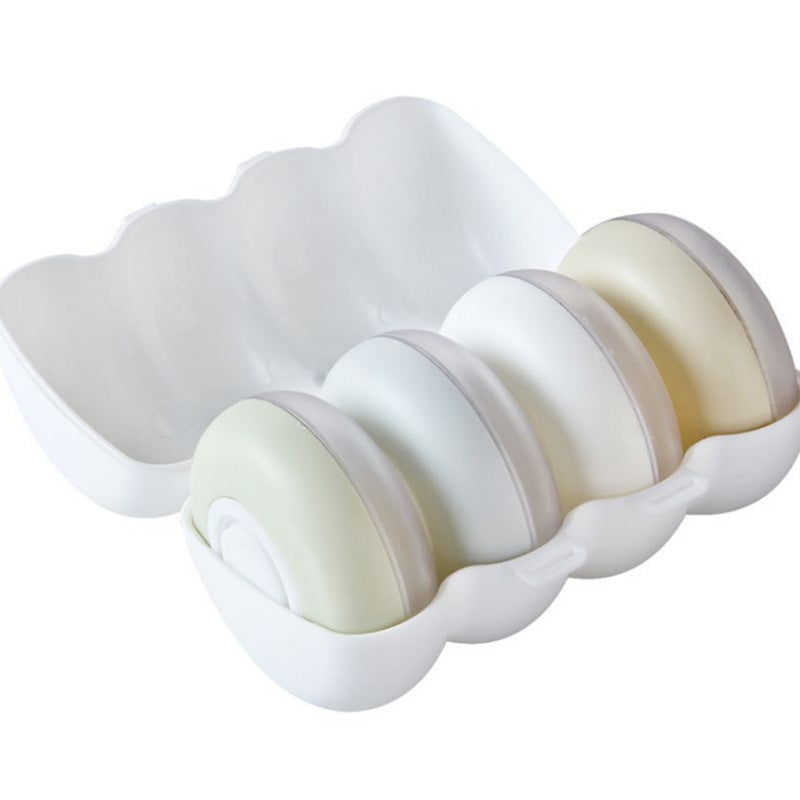 Travel Portable Lotion Bottles 4 Pack Press Type Shower Gel Shampoo Water Box Cosmetic Storage Box