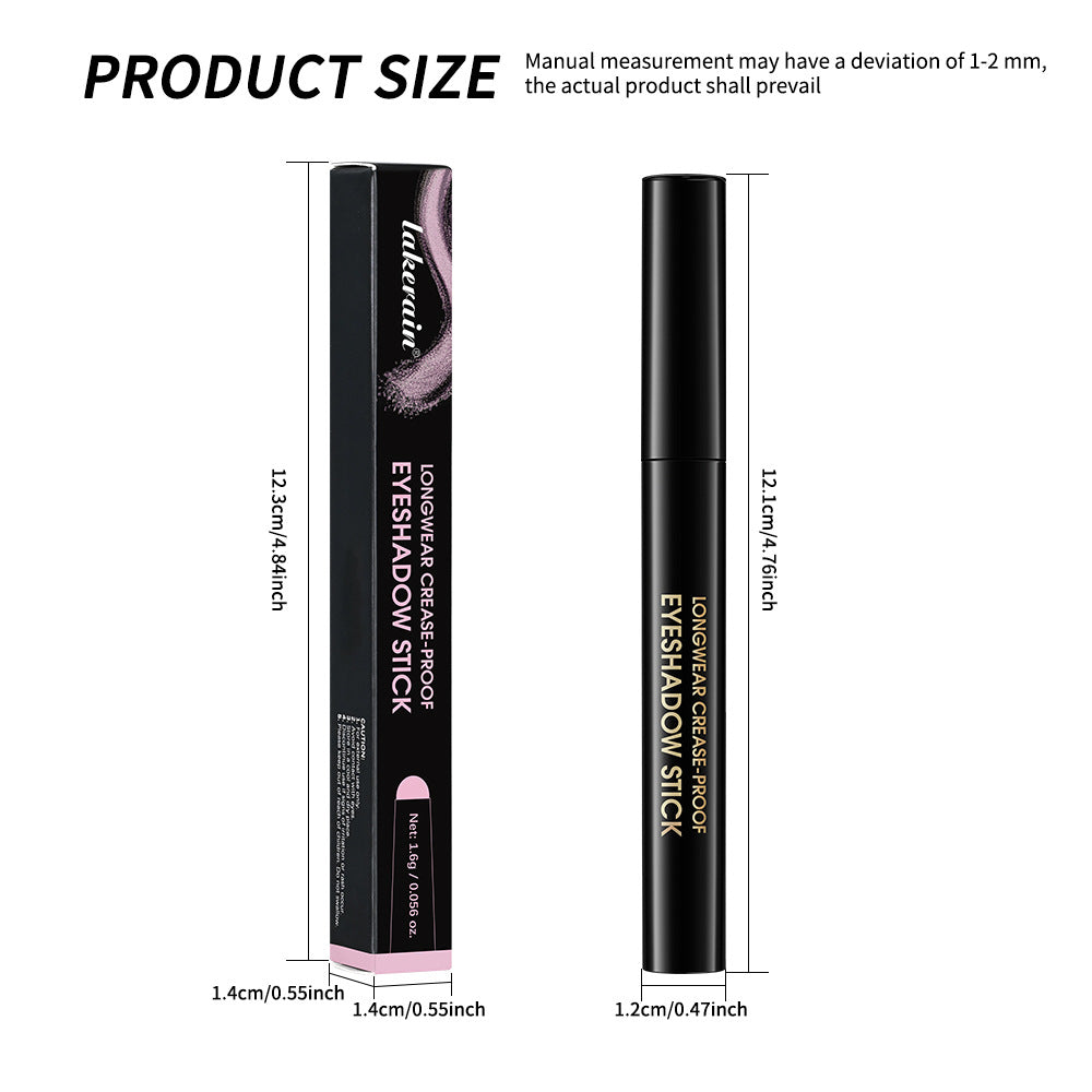 Cross-border Lakerain Cream Eyeshadow Stick Matte Pearlescent Gradient Eyeshadow One-touch Molding Lazy Eyeshadow Pen
