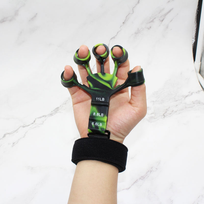 Silicone 5-finger Wrist Tensioner, Finger Trainer, Shooting Posture Corrector, Finger Grip Enhancement Device