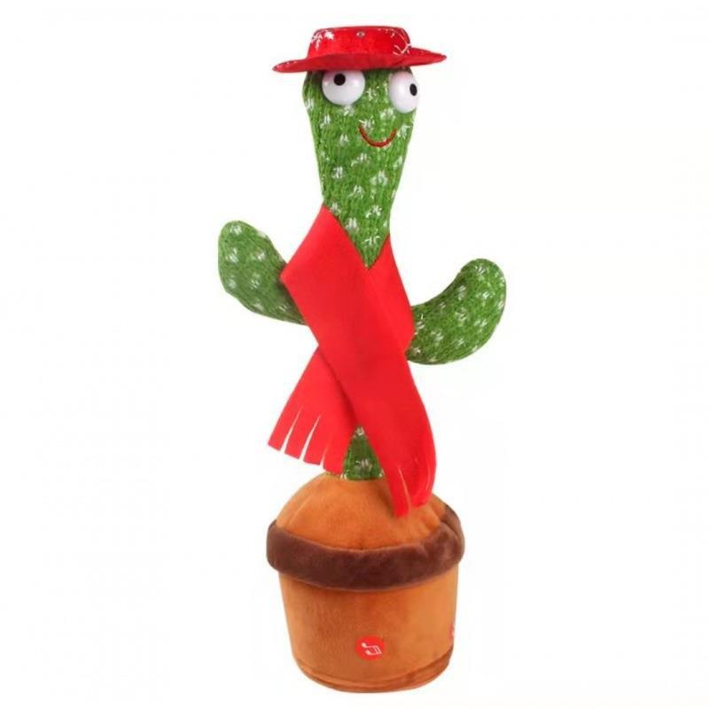 Dancing Cactus Singing Learning Talking Twisted Cactus Children's Birthday Gift