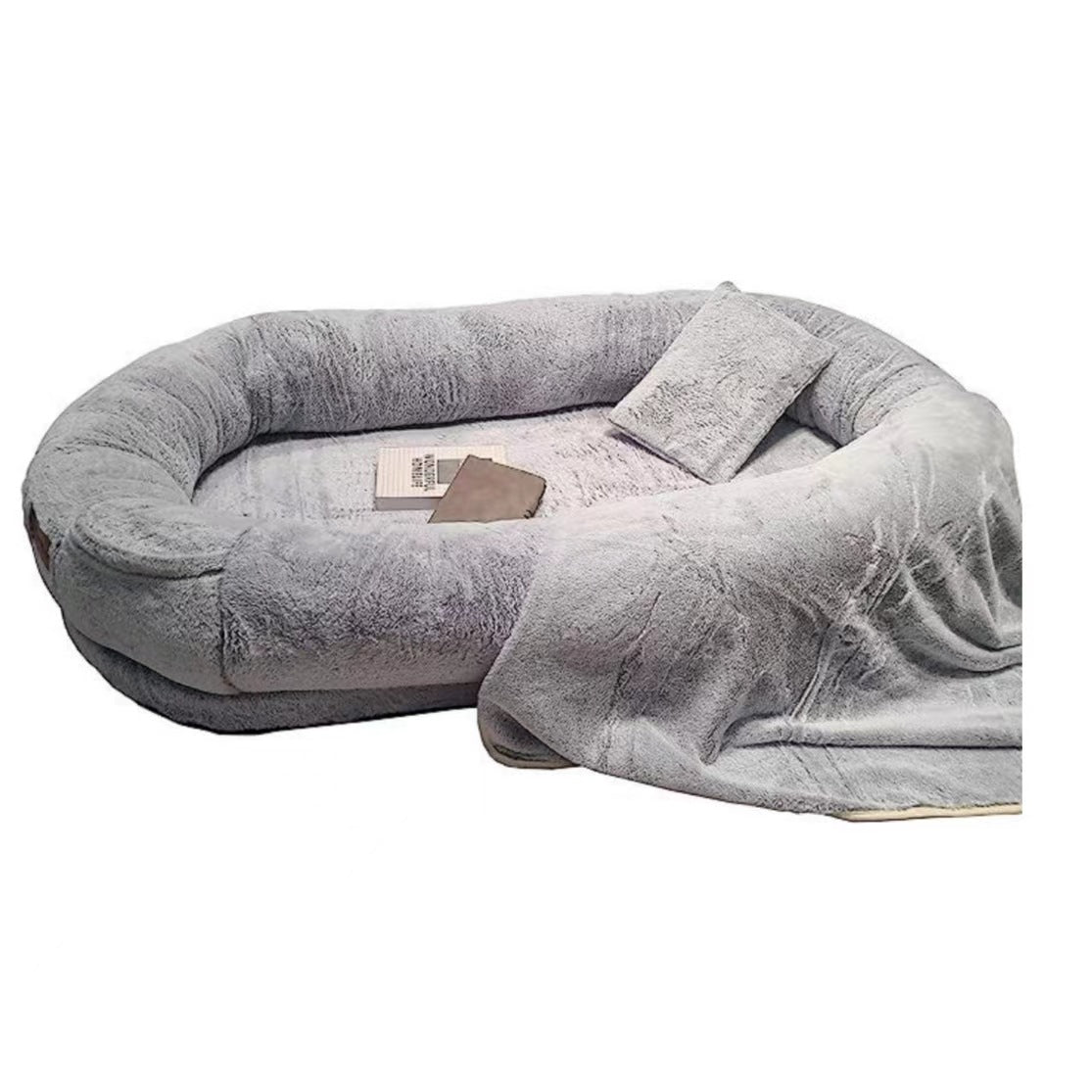 Human Dog Bed Portable Pet Bed Cloth Human Sleeping Huge Kennel Cat Kennel Kennel Removable And Washable