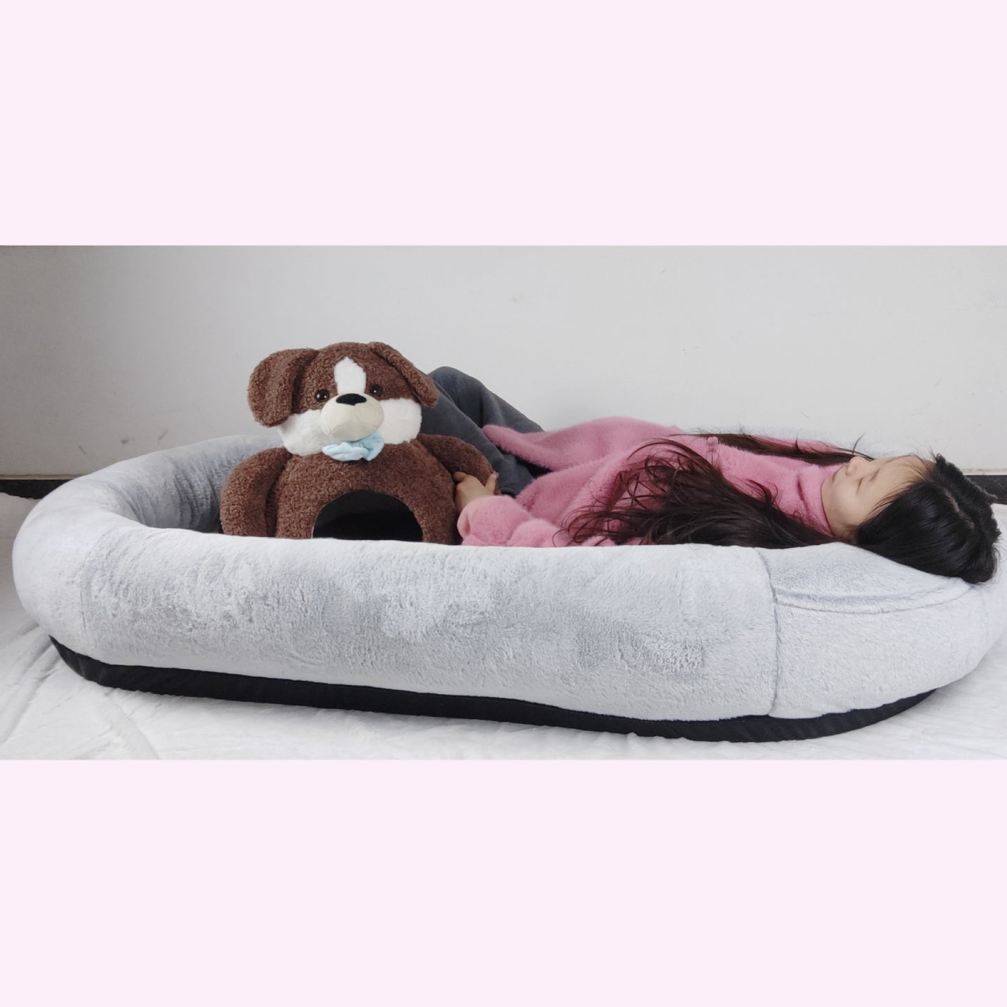 Human Dog Bed Portable Pet Bed Cloth Human Sleeping Huge Kennel Cat Kennel Kennel Removable And Washable