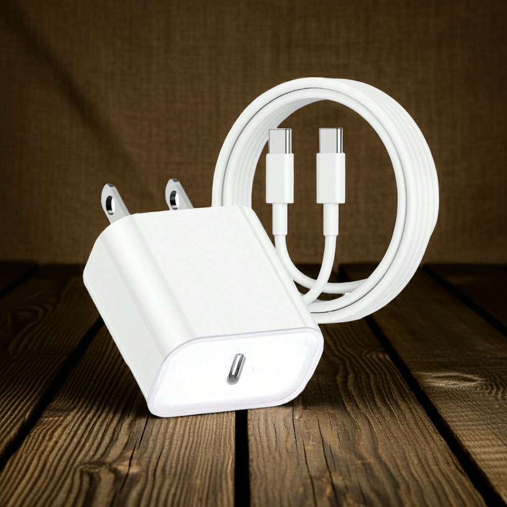 Charger iPhone USB-C+C  iphone, Samsung models