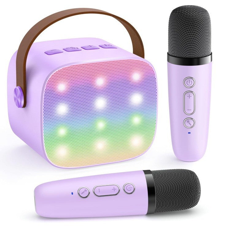 Children&#039;s Handheld Portable Microphone Integrated Bluetooth Speaker