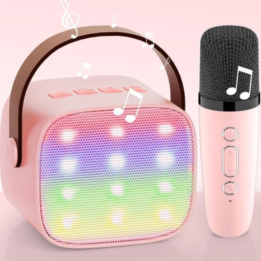 Children&#039;s Handheld Portable Microphone Integrated Bluetooth Speaker