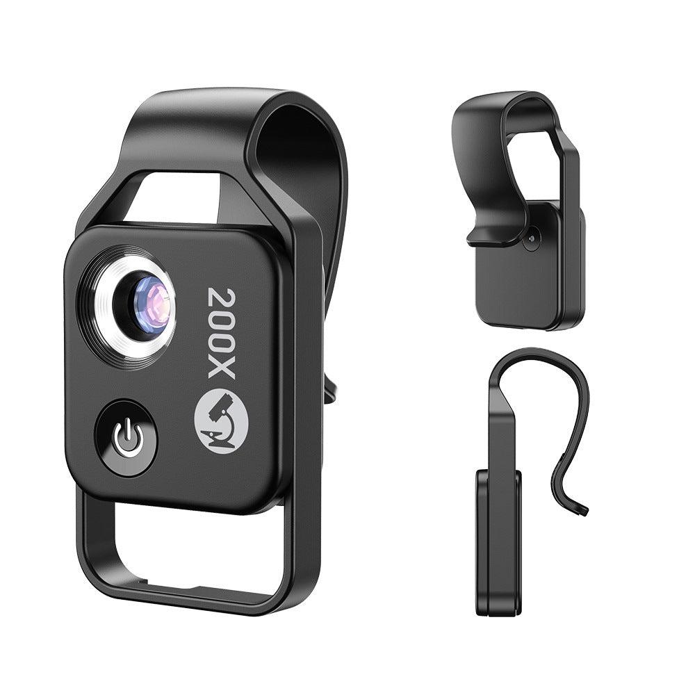 Apexel&#039;s New Portable 200X Mobile Phone Microscope Magnifying Glass Hd Microscope Without Cpl
