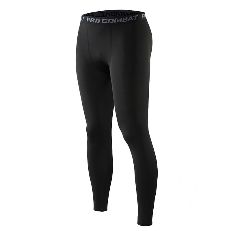 Men&#039;s Leggings High-elastic Quick-drying Track And Field Running Five-point Shorts Compression Basketball Bottoming Yoga Pants Fitness Trousers