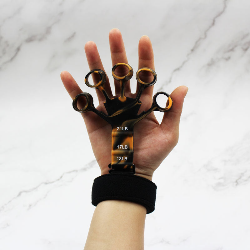 Silicone 5-finger Wrist Tensioner, Finger Trainer, Shooting Posture Corrector, Finger Grip Enhancement Device
