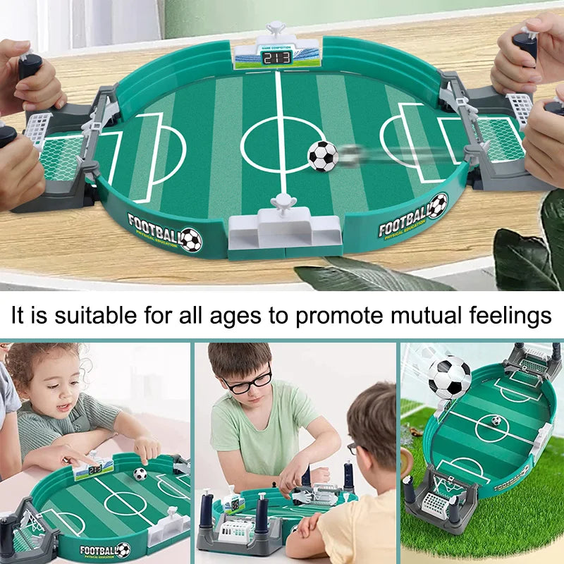 Soccer ABS Table for Family Party Football Board Game Desktop Interactive Soccer Toys Kids Boys Sport Outdoor Portable Game Gift
